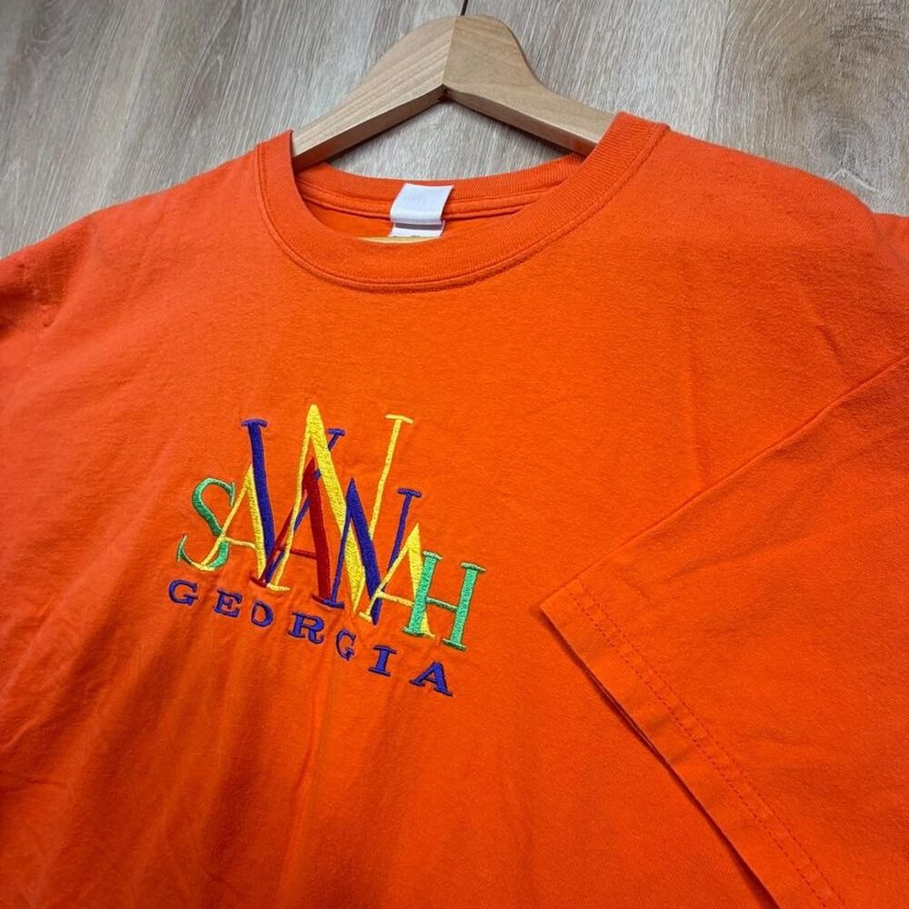 Gildan Men's Orange T-shirt